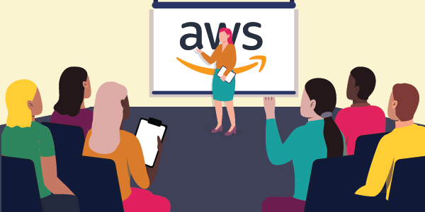 Graphic of AWS Summit.