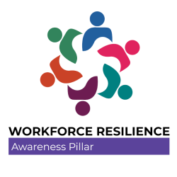 Workforce Resilience logo with cutline reading Awareness Pillar