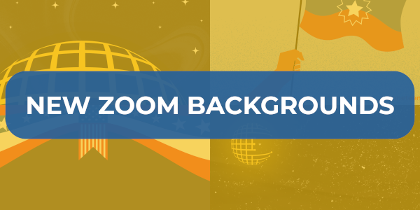 Zoom Backgrounds Image with Examples in the Back