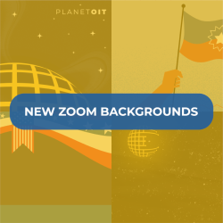 Transform Your Meetings with Exclusive PlanetOIT Zoom Backgrounds