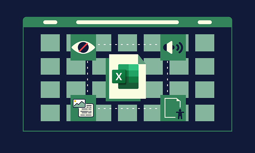 Accessibility in Excel Graphic with Excel Grids