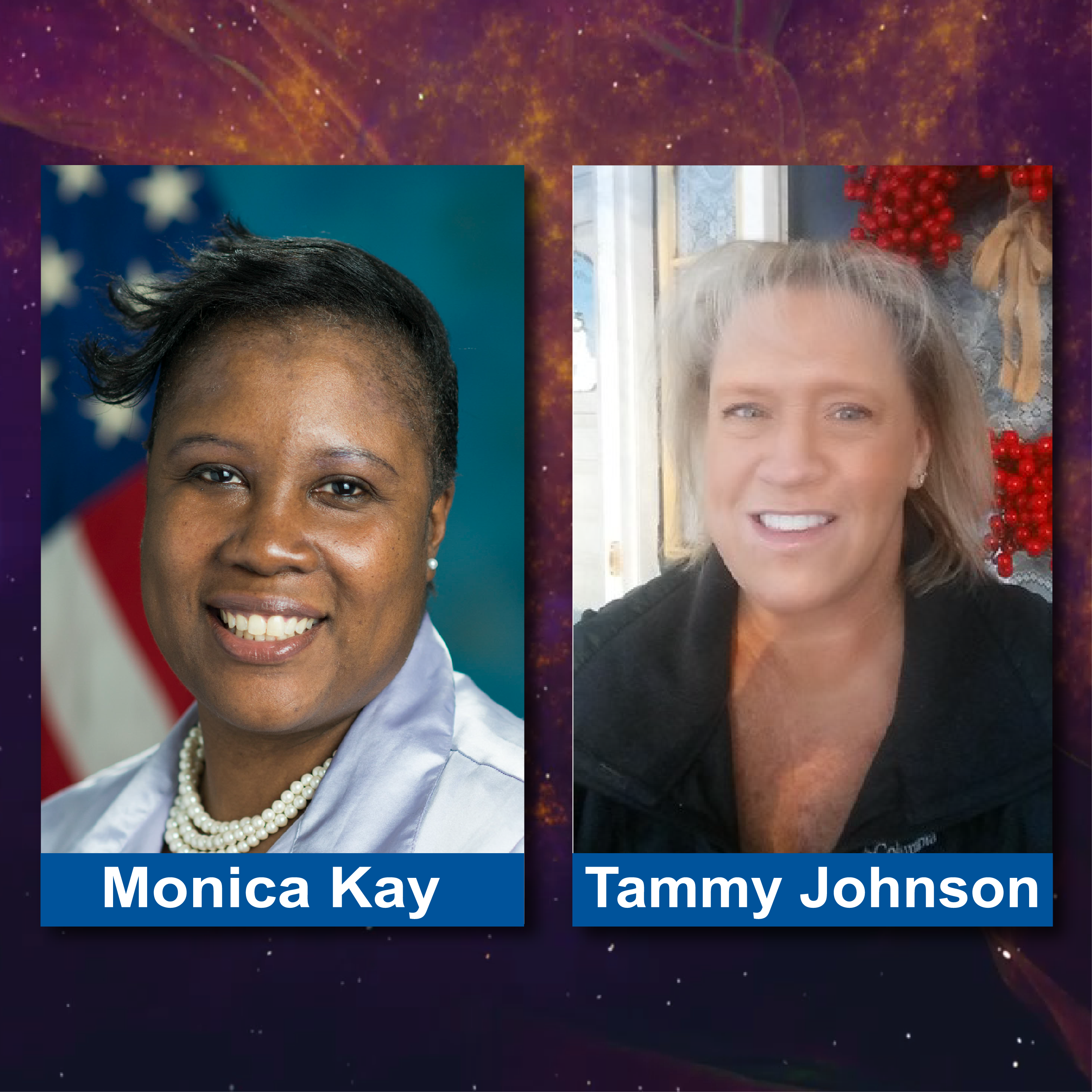 Photos of Monica Kay and Tammy Johnson